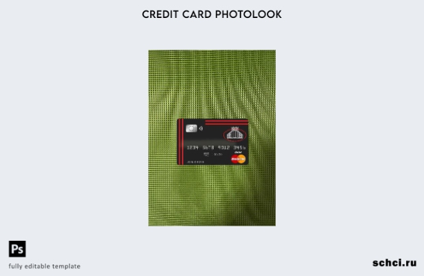 цифровая загрузка Албания Банк Албании фотобанк Mastercard передний шаблон